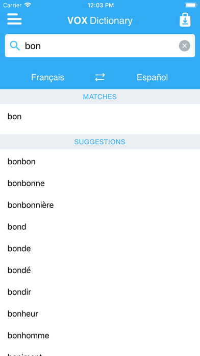 How to cancel & delete VOX French<>Spanish from iphone & ipad 2