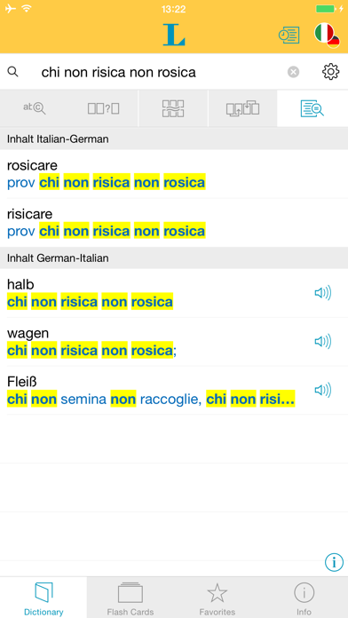 How to cancel & delete German Italian XL Dictionary from iphone & ipad 2