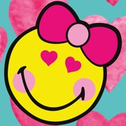 Smiley Girl Stickers