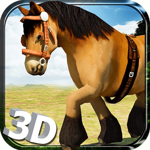 Wild Horse Run Simulator 3D