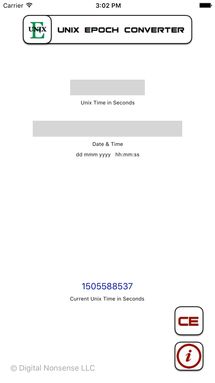 Unix Epoch Converter