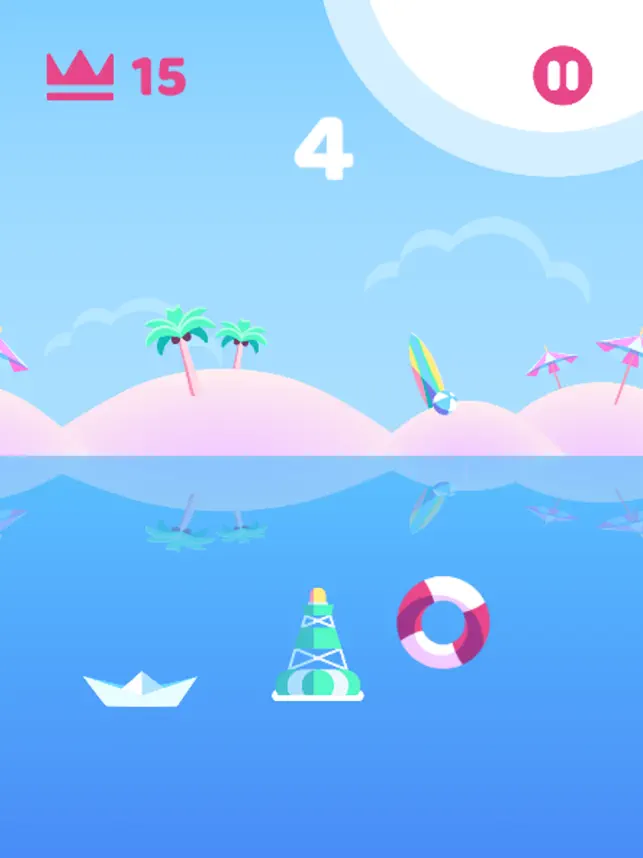Boat Flip, game for IOS