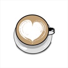 Latte Art Stickers