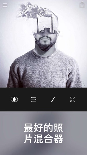 Fused: 背景虚化图片编辑 & 画中画相片组合软件(圖1)-速報App