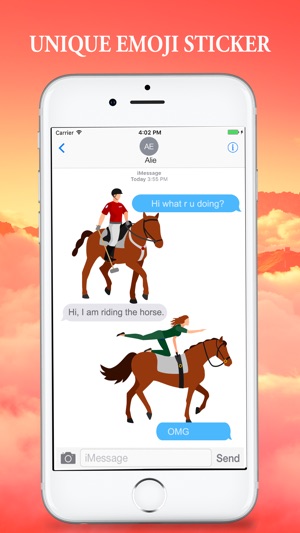 Horse Emojis for iMessage(圖4)-速報App