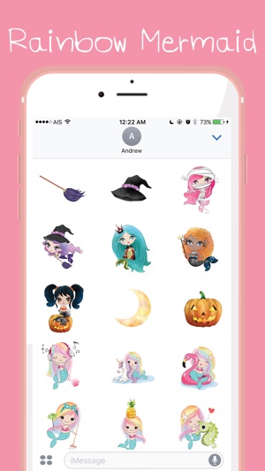 Little Rainbow Mermaid Sticker(圖1)-速報App