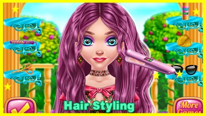 Princess Summer Haircuts screenshot 3