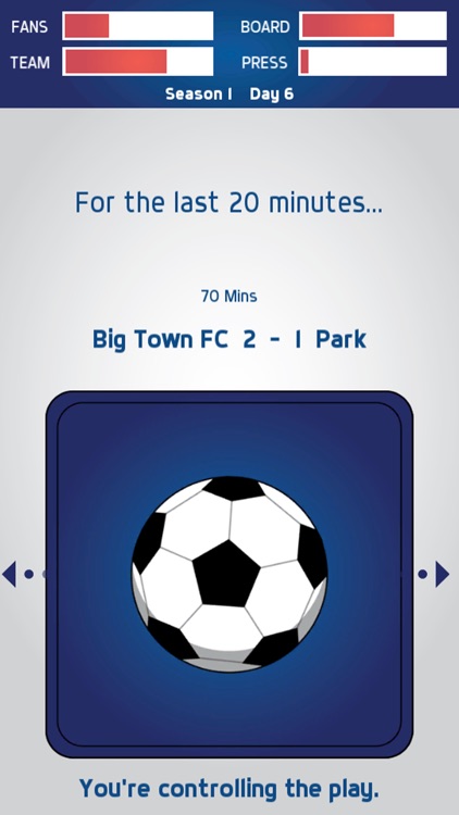 Swipe Manager: Soccer