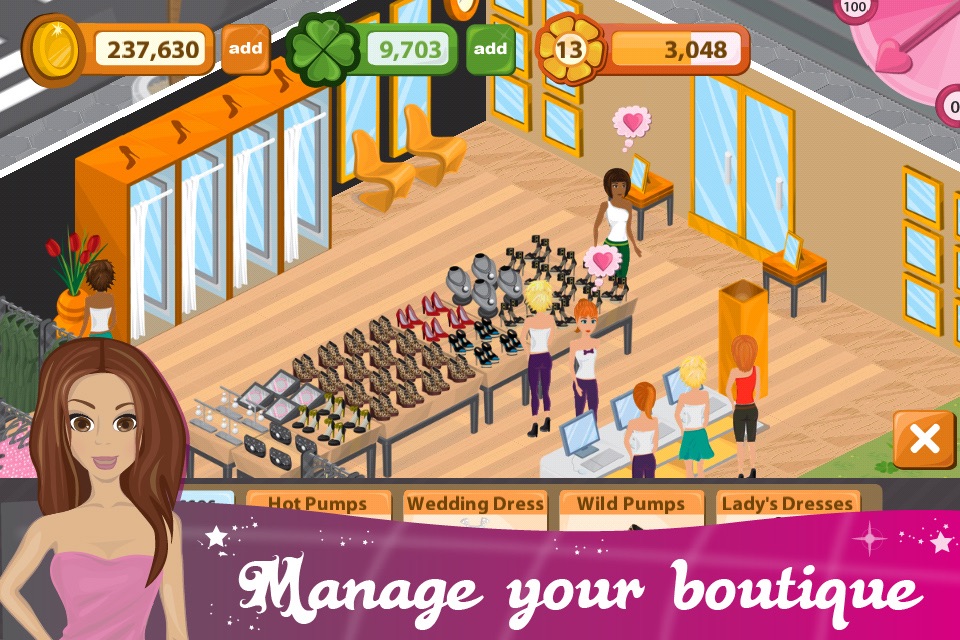 fashion boutique game online