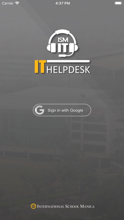 ISM IT Helpdesk