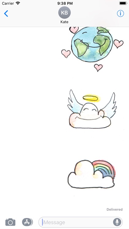 Dream Stickers - Happy Cloud screenshot-3