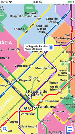 Barcelona Metro by Zuti(圖1)-速報App