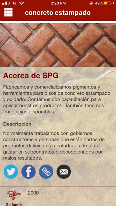 SPG Concreto Estampado screenshot 3