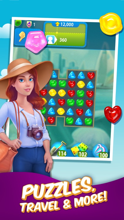Gummy Drop! – A Match 3 Game screenshot-0