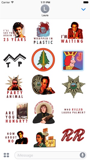 Twin Peaks Classic Stickers(圖3)-速報App