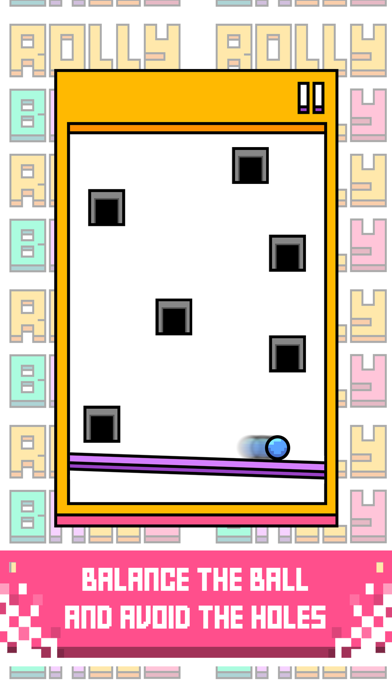 Rolly Bally - Super hard arcade game Screenshot 1