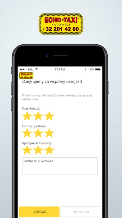 Echo Taxi Katowice screenshot 4