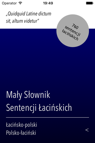 Mały Słownik Sentencji Łacińskich - náhled