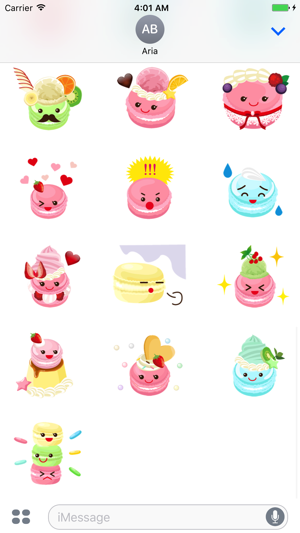 Sweet Macaroon Sticker(圖3)-速報App