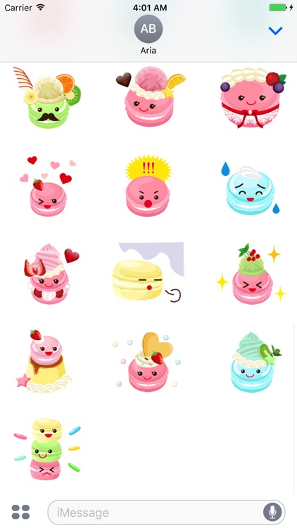 Sweet Macaroon Sticker