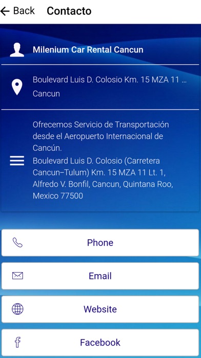 Milenium Car Rental Cancun screenshot 3