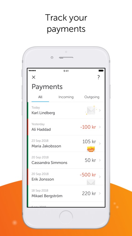 Swish payments