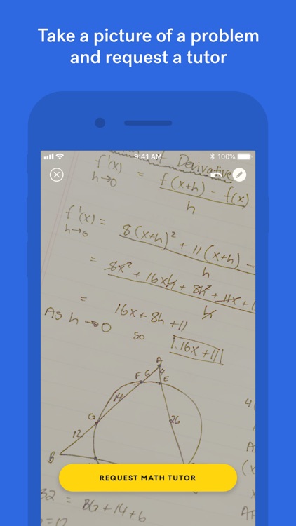 Yup - Math Help App
