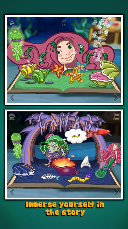 The Little Mermaid ~ 3D Interactive Pop-up Book screenshot-4