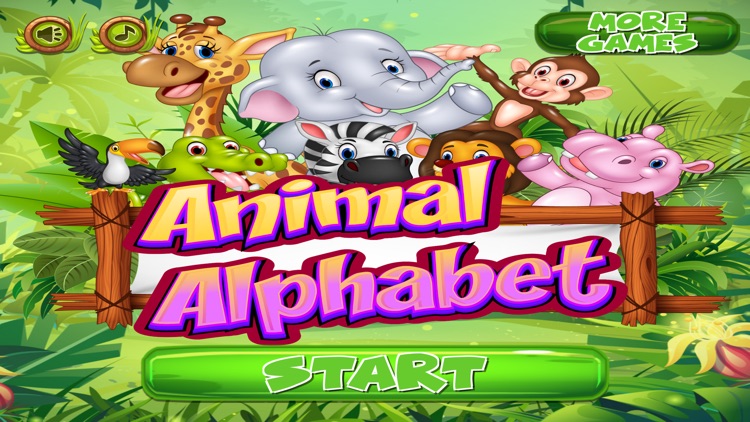 Animal Alphabet Match