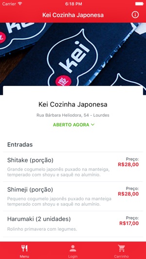 Kei Cozinha Japonesa Delivery(圖1)-速報App