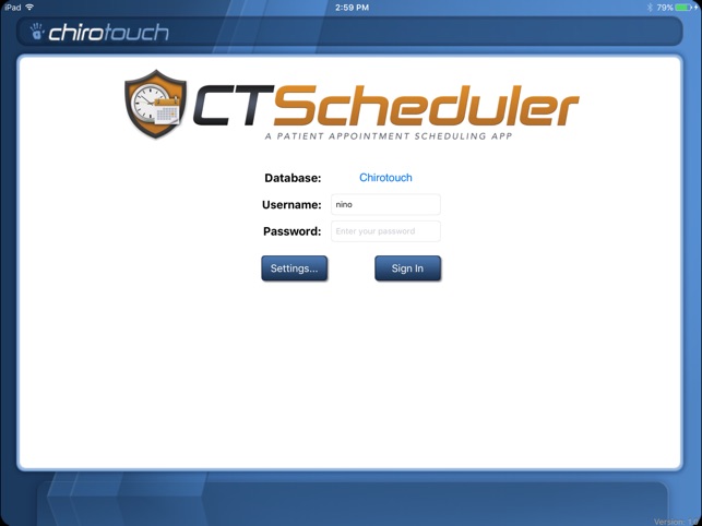 CT Scheduler Mobile 7.2