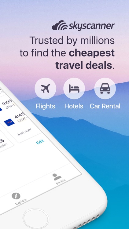 Skyscanner Flights Hotels Cars