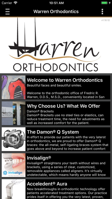 How to cancel & delete Warren Orthodontics from iphone & ipad 1