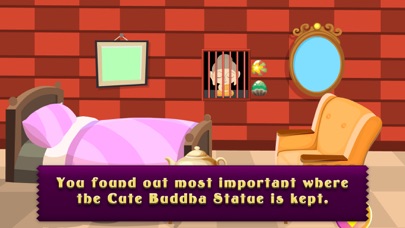 Cute Buddha Statue Escape Game - start a challenge Screenshot 4