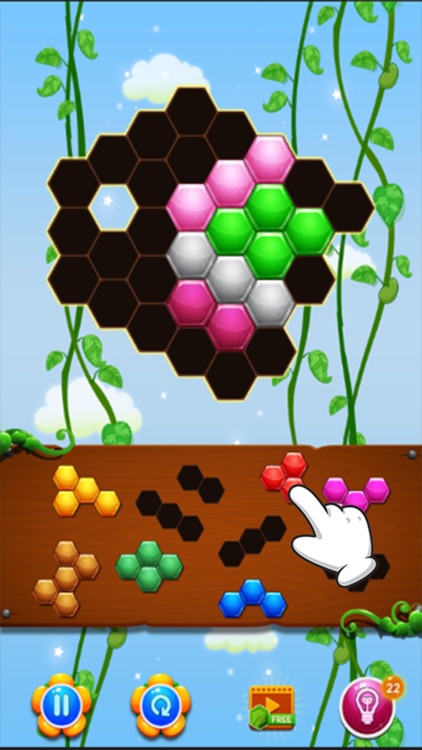 Super Hexa Block Puzzle 2019 screenshot-3