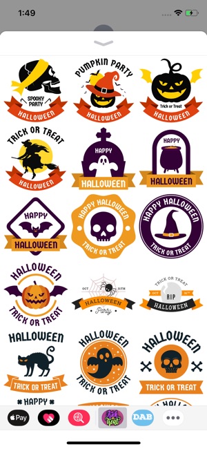 NEW Halloween Sticker Pack(圖1)-速報App