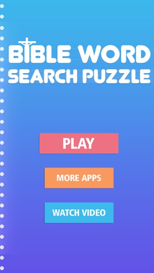 Bible Word Search Puzzle Games