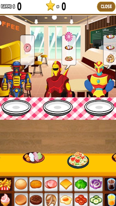 Food Superhero Restaurant mask screenshot 3