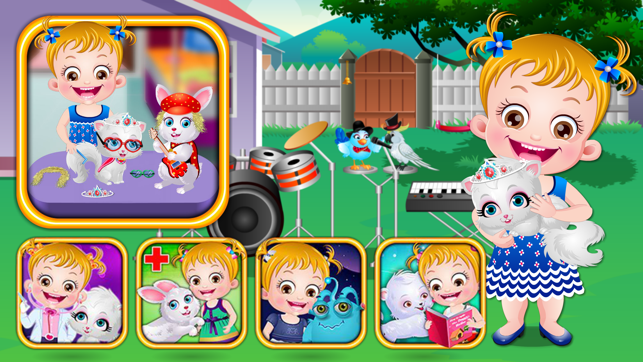 Baby Hazel Pet Games