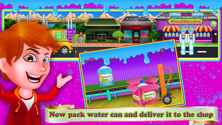 Mineral Water Factory Games screenshot-4