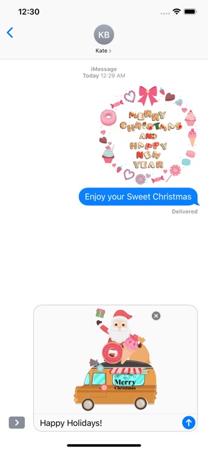 Sweet Happy Christmas Stickers(圖5)-速報App