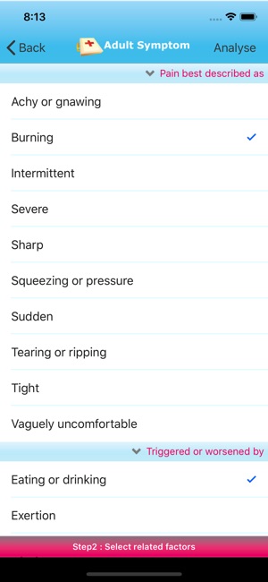 Adult Symptom Checker(圖2)-速報App