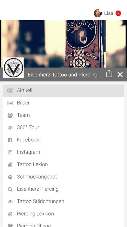 Eisenherz Tattoo und Piercing