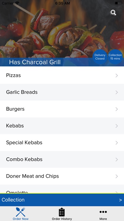 Has Charcoal Grill