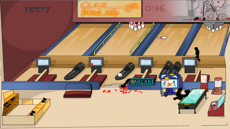 Stickman Clickdeath Bowling