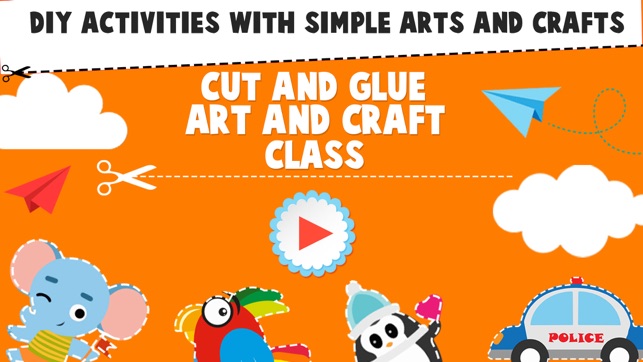 Cut & Glue - Art & Craft Class