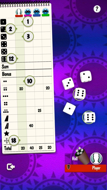 Yatzy Multiplayer - Dice Game