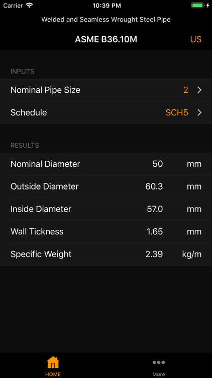 Steel Pipe B36.10M