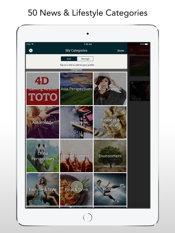 NewsLoop: News & lifestyle iPad NewsLoop: News & lifestyle iPad