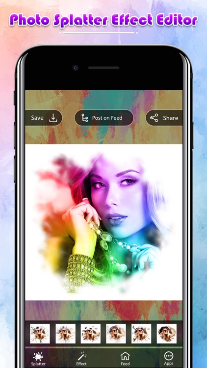 Photo Splatter Effect Editor